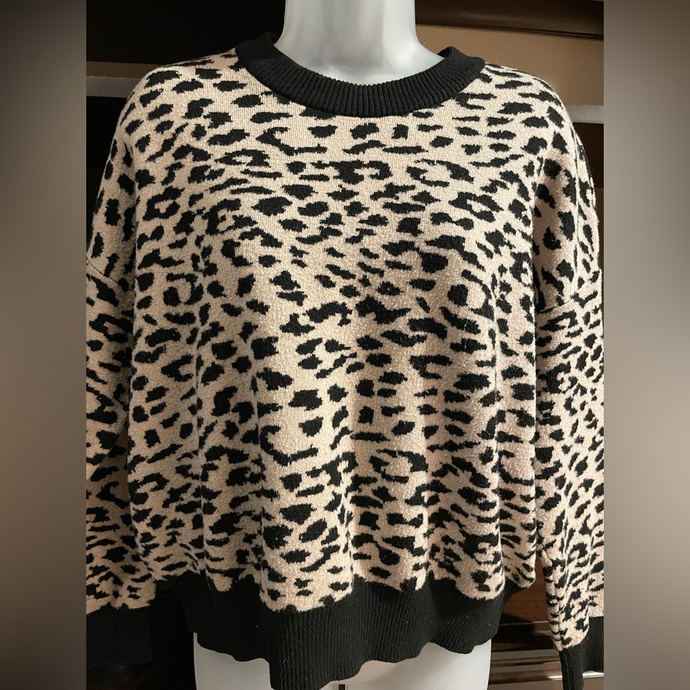 Leopard Long Sleeve Sweater